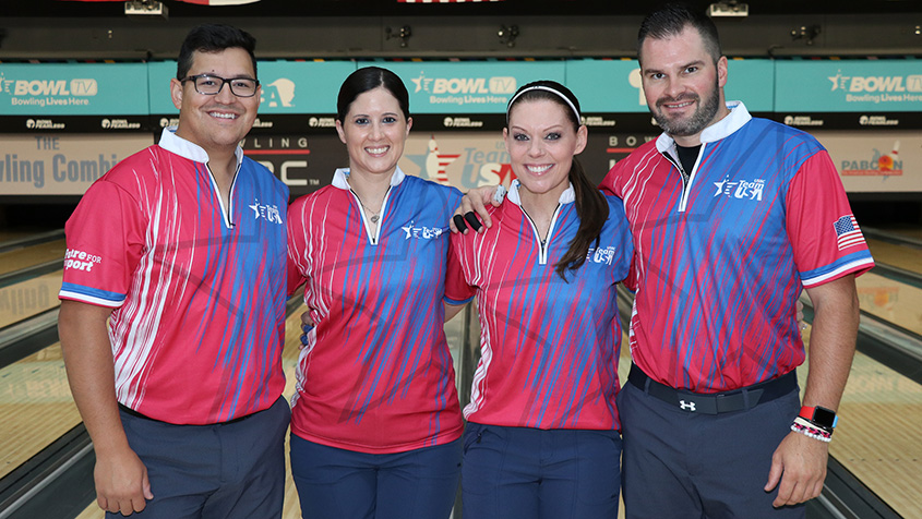 Kris Prather, Bryanna Coté, Shannon O'Keefe and AJ Johnson at the International Training and Research Center